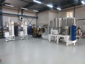 Complete hydraulic system for dredging system